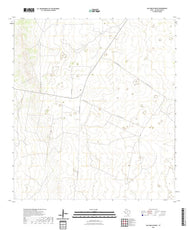 US Topo 7.5-minute map for San Pablo Ranch TX