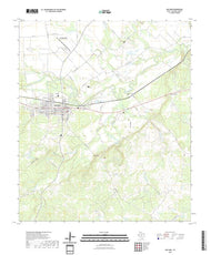 US Topo 7.5-minute map for San Saba TX