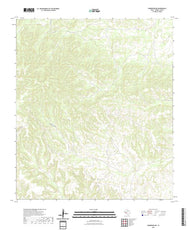 US Topo 7.5-minute map for Sanderson NE TX