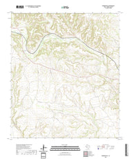US Topo 7.5-minute map for Sanderson SE TX