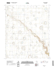 US Topo 7.5-minute map for Sandhill TX