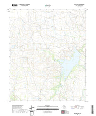 US Topo 7.5-minute map for Santa Rosa Lake TX