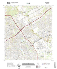 US Topo 7.5-minute map for Schertz TX