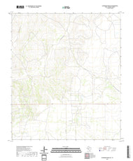 US Topo 7.5-minute map for Schneeman Draw NE TX