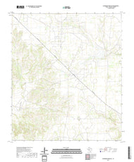 US Topo 7.5-minute map for Schneeman Draw SE TX
