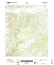 US Topo 7.5-minute map for Schott Mountain TX
