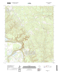 US Topo 7.5-minute map for Schwab City TX