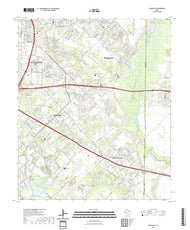 US Topo 7.5-minute map for Seagoville TX