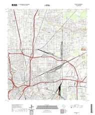 US Topo 7.5-minute map for Settegast TX