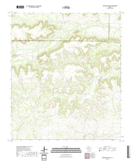 US Topo 7.5-minute map for Seventeen Ranch TX