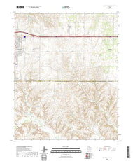 US Topo 7.5-minute map for Shamrock East TX