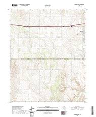 US Topo 7.5-minute map for Shamrock West TX