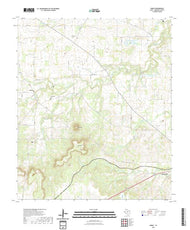US Topo 7.5-minute map for Sidney TX
