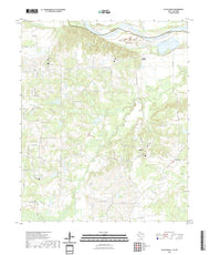US Topo 7.5-minute map for Slate Shoals TXOK