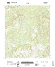 US Topo 7.5-minute map for Slocum TX