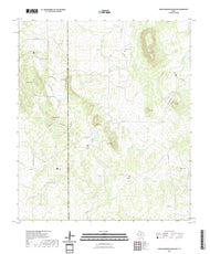 US Topo 7.5-minute map for Smoothingiron Mountain TX