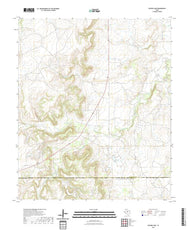 US Topo 7.5-minute map for Snyder Lake TX
