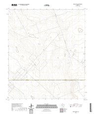 US Topo 7.5-minute map for Soda Lake NW TX