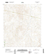 US Topo 7.5-minute map for Soldier Spring TXCHH
