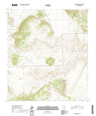 US Topo 7.5-minute map for Sombrero Peak TX