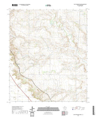 US Topo 7.5-minute map for South Dokegood Creek TX