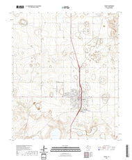 US Topo 7.5-minute map for Tahoka TX