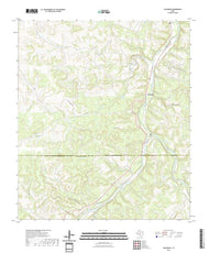US Topo 7.5-minute map for Telegraph TX