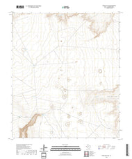 US Topo 7.5-minute map for Tepee Butte SW TX