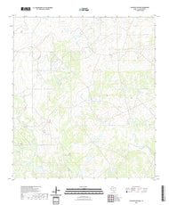 US Topo 7.5-minute map for The White Kitchen TX