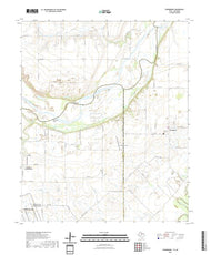 US Topo 7.5-minute map for Thornberry TXOK