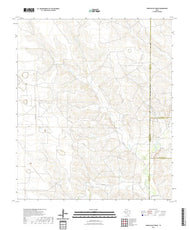 US Topo 7.5-minute map for Three Bluff Draw TX