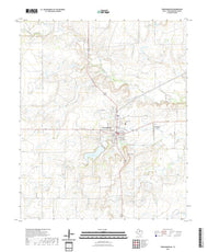 US Topo 7.5-minute map for Throckmorton TX