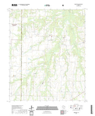 US Topo 7.5-minute map for Tigertown TX