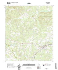 US Topo 7.5-minute map for Timpson TX