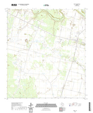 US Topo 7.5-minute map for Tivoli TX