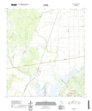 US Topo 7.5-minute map for Tivoli SW TX