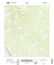 US Topo 7.5-minute map for Tobe Branch TX