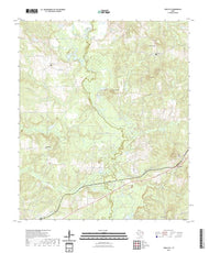 US Topo 7.5-minute map for Todd City TX