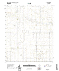 US Topo 7.5-minute map for Tokio SE TX