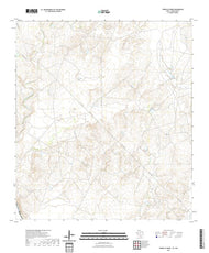 US Topo 7.5-minute map for Tordillo Creek TXCOA