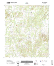 US Topo 7.5-minute map for Turkey Creek TX