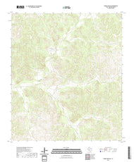 US Topo 7.5-minute map for Turney Draw SE TX