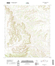 US Topo 7.5-minute map for Twelvemile Camp TX
