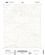 US Topo 7.5-minute map for Two Mill Draw West TX