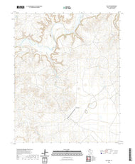 US Topo 7.5-minute map for Vat Camp TX