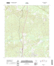 US Topo 7.5-minute map for Wakefield TX