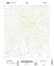 US Topo 7.5-minute map for Wallace Draw TX