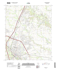 US Topo 7.5-minute map for Waxahachie TX