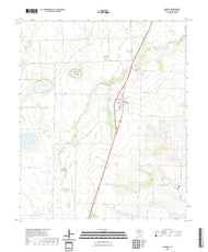 US Topo 7.5-minute map for Weinert TX