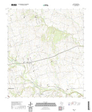 US Topo 7.5-minute map for Weir TX